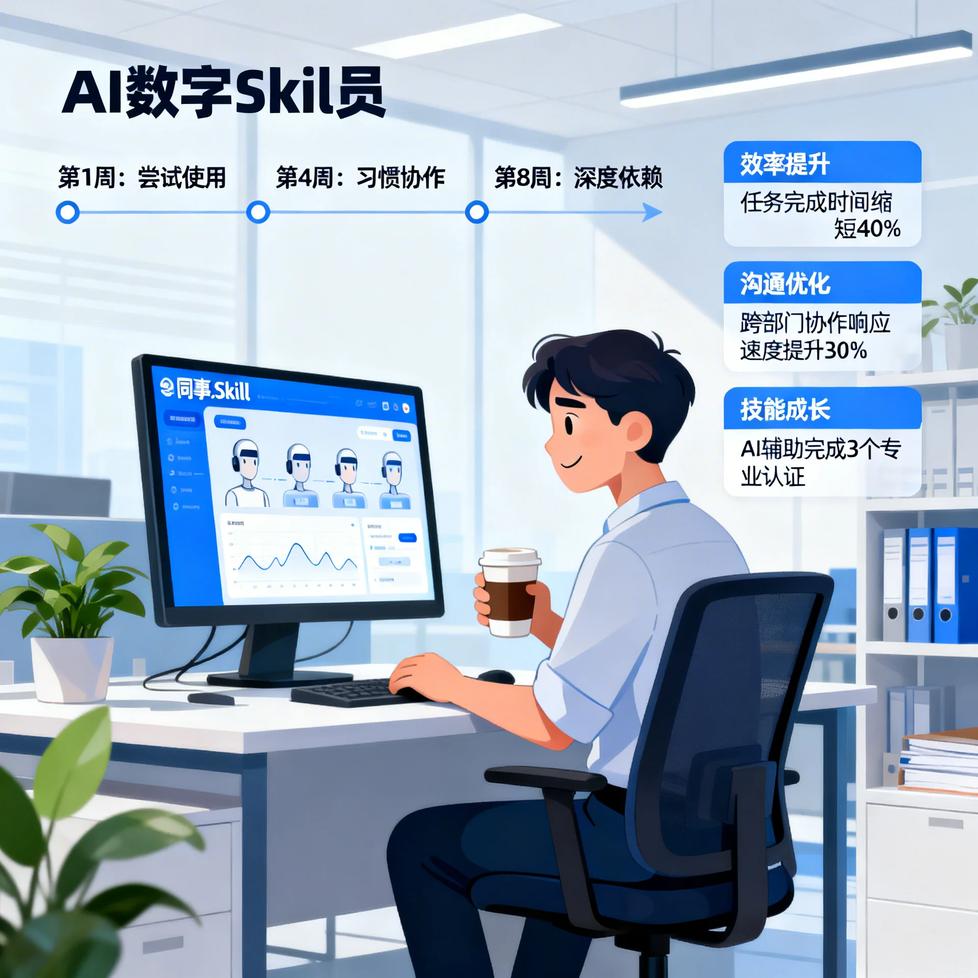 When AI Becomes My Colleague: A Regular Employee's Real Experience Using 'Colleague.Skill'